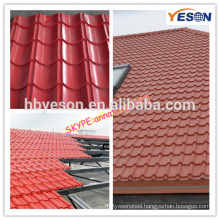 shipping container material/Colored Coated Metal Roofing Sheets/Metal Roofing sheets of shack